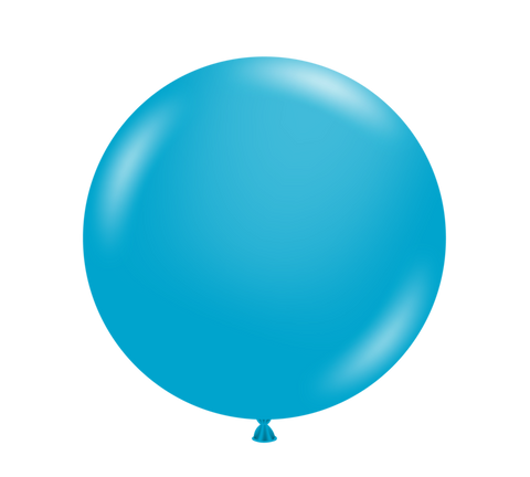 Tuftex 5in Turquoise Latex Balloon 50ct