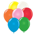 Tuftex 11in Stardard color assorted (NO White) Latex Balooons 12 ct