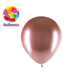 Balloonia 12" Brilliant Latex Rose Gold 50ct
