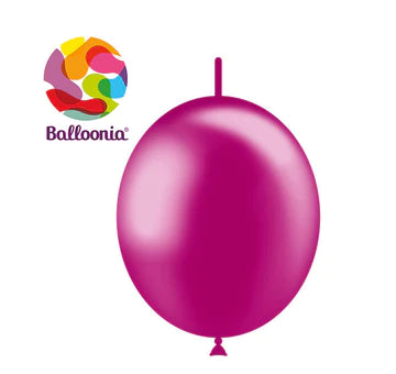 Balloonia 6" Decolink Latex Balloon Pastel Fuchsia 100CT