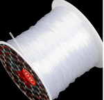 Fishing line 82 feet, Transparent Non-Stretch Crystal Line Tied Balloon Fishing Super Strong Line