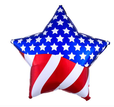 American Flag Star USA 29" - (Flat)
