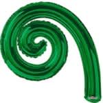 14" SC Kurly Spiral Green -Flat
