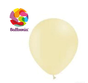 Balloonia 5" Balloon Matte Latex Yellow 100CT