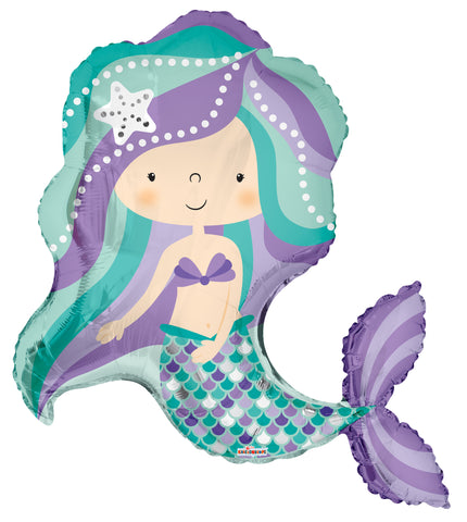 36" PR Mermaid Shape - Single Pack