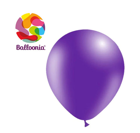 Balloonia 12" Balloon Pastel Latex Purple 50CT