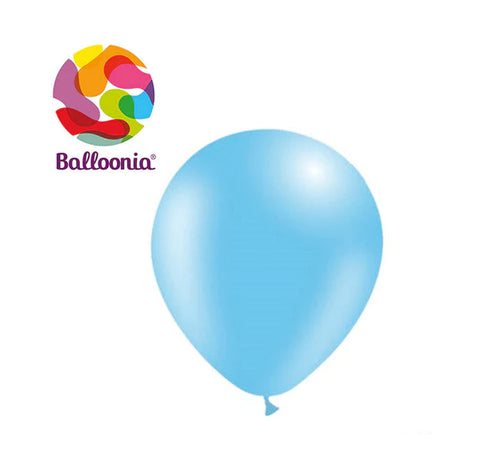 Balloonia 5" Balloon Pastel Latex Sky Blue 100CT