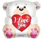 18" I Love You, Polar Bear - (Single Pack). 15988-18